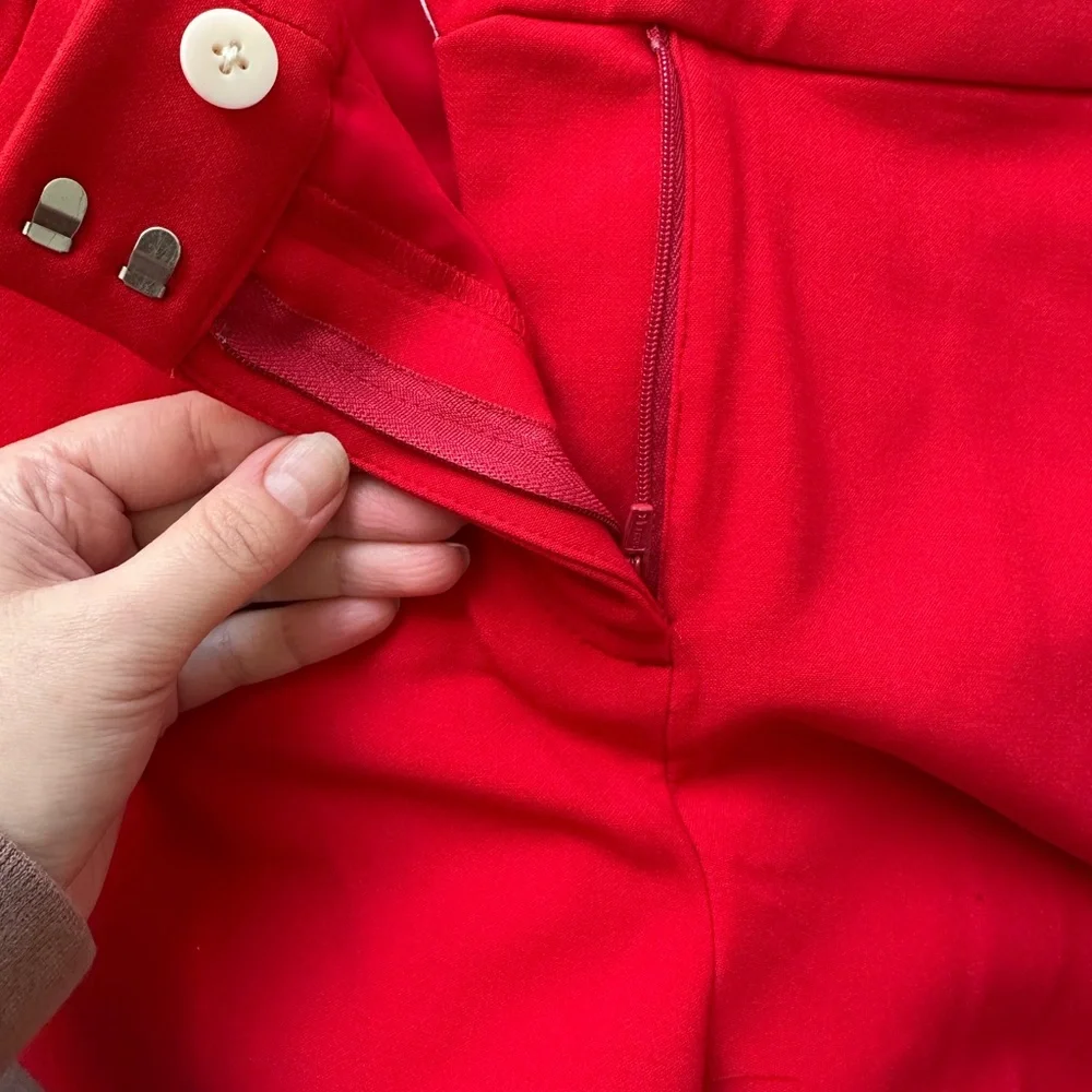 J. Crew women’s Red Dress Pants